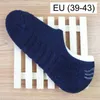 Calcetines de hombre 3 par/paquete Invisible raya ajustable antideslizante tamaño grande suave elástico algodón sólido otoño toalla estilo barco