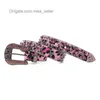 2022 Designer Belt Bb Simon Belt perle à ongles perle à eau pour femmes pistolet couleur en alliage de zinc fantôme à la main personnalité de la rue sweet cool miss vendeur