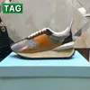 2023 scarpe casual da uomo firmate Bumper Sneaker bassa nero bianco albicocca beige beige ebano tela bordeaux nylon ferro grigio argento serpente sneakers uomo donna di lusso