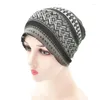 Berets Gestrickte Baggy Beanie Übergroße Winterwolle Warme Mütze Unisex Ski Slouchy Cap Für Frauen Männer Skullies Beanies Turban Pile Caps Gorra