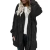 Women s Fur Faux 80 SWinter Cardigan Coat Plus Size Solid Hooded Long Sleeve Autumn Winter Warm 221128