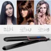 Hair Straighteners LED Display Professional Straightener Curler Flat Iron Negative Ion Infrared Straighting Curling Corrugation 221012