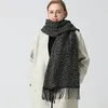 Scarves Women Cashmere Wraps Female Classical Tassel Bufanda Pashmina Foulard 200 70cm Oversize Leopard Print Shawl