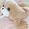 Plush Dolls Babiqu 1pc 4555cm Kawaii Walrus Plush Pillow Lying Animal Sea Lion Doll Simulation Morse Toys Stuffed Baby Kids Birthday Gift 221129