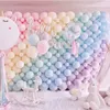 Noel Süslemeleri 189pcs Pastel Macaron Balon Çelenk Kemeri Kiti Çeşitli Gökkuşağı Renkleri Balon Doğum Düğün Bebek Duş Partisi Malzemeleri 221128