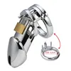 Metal Chastity Devices Lock Cock Coop Alternative Male Restraint Sex Toys