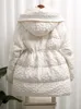Femmes S Down Parka veste Style Vintage blanc canard vestes automne hiver manteaux chauds vêtements d'extérieur pour femmes 221128