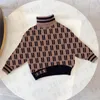 Kids Fashion Sweaters Tops Boys Girls Pullover Autumn Winter Unisex Baby Sweatshirts Children Keep Warm Letter Printed Sweater Clo5997041