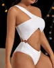 Costume da bagno da donna Costume intero ritagliato per donna XL Completo da spiaggia brasiliano per donna Costume da bagno da spiaggia