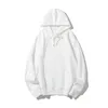 Lokalt lager värmeöverföring tom sublimering vita hoodies långärmad huva tröja polyester blandade storlekar z11