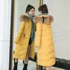 Kobiet smownia kurtka parkas kobieta zima duża rozmiar długi puffer płaszcz 221128