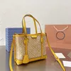 Embroid Women Shopping Bag Luxurys Brand Large Totes Small Handbags Classic Design Letter Shoulder Bags Canvas Travel Purses 26cm 35cm