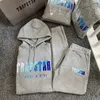 Heren Trainingspakken Trapstar Hoodie Sweatshirt Set Mannen Handdoek Borduren Winter Fleece Hoodied Sweatshirts Trainingspak 221128