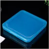 Förvaringslådor BINS LAGRING BOX MASK CONTAINER MASKS FALL FACE HOLDER PLAST STRATE GRÖN BLÅ VIT PRANSPARENT SKYLDE OUTDOO DH7X9