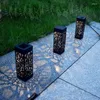 Solar LED Lawn Lamp Waterproof Outdoor Lights For Pavilion Yard Landscape Buried Lamps Garden Light Decoration