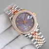 Fashion Gold horloges 31 mm 28 mm 2813 Bewegings horloge automatische mechanische dames bezel roestvrijstalen diamant dame waterdichte lichtgevende pols designer horloges