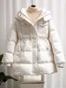 Femmes S Down Parka veste Style Vintage blanc canard vestes automne hiver manteaux chauds vêtements d'extérieur pour femmes 221128