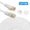 Cat 6 Ethernet-kabel Cat6-kablar Platt Internet-nätverk RJ45 Lan Patch-kablar