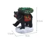 Candle Holders Christmas Candlestick Decoration Cartoon Animal Holder Living Room Desktop Handicraft Ornaments Home Decor