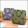 Aufbewahrungsbeutel wasserdichtes Oxford Lunch Box Bag Thermie Insation zusammenklappbare Wrap -Aluminiumfolien -Aufbewahrungspaket Hochkapazit￤t DR DHB4G