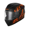 Motorcykelhjälmar Dual Visir Vamp Up Full Face Helmet 3 Färger
