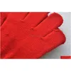 Fünf Finger Handschuhe 12 Farben Kinder Winter Feste Handschuhe Candy Farbe Junge Mädchen Strickhandschuh Kind Warme Gestrickte Finger Stretch Mitte Dh4Vn