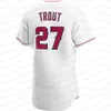 야구 저지 City Connect Jerseys Shohei Ohtani Mike Trout Anthony Rendon Jared Walsh Taylor Ward Michael Lorenzen Raisel Iglesias Duffy Stitched