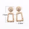 Bengelen kroonluchter mode statement oorbellen big geometrische oorbellen voor vrouwen die hangend bengelen drop earing moderne sieraden levering dhty5