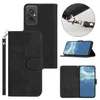 L￤derfodral f￶r Xiaomi 13 12T POCO C40 X4 M4 Redmi Note 12 11 A1 Plus K50 Pro 5G 4G Wallet Funna Phone Stripe Case