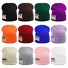 Bérets Hiver Skull Cap Ski Chapeau Pour Hommes Femmes Slouchy Beanie Chapeaux Montre En Tricot Cuffed Rib Bonnets Tricotés