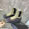 Laarzen hot boot klassiek canvas schoenen ontwerper dames enkel laarzen jurk schoen buiten mode schoen dikke bodem middenlengte laars 221129