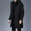 Herren down Parkas Top -Qualität Winterverdicker Markendesigner Casual Fashion Outwear Jacke Longline Windbreaker Coats Kleidung 221129