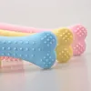 TPR Foam Bone Bone Comb Dog Toys Toys غير سامة للمطاط ألعاب صغيرة من الكلاب الصغيرة تنظيف الأسنان لعبة Pet Supplies MJ1195