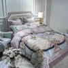 Bedding sets Bohemia Egyptian Cotton Flat Bed sheet Duvet Cover Fitted 4Pcs Queen King Set Bed set parure de lit ropa cama 221129