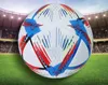 2022 Soccer Ball Taille 5 match de football de haute qualité Expédier les balles sans air