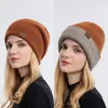 Beanie hatt vinter hattar för kvinnor kepsar manliga skallies skidmask dubbel sida tjock varm päls beanies nya motorhuven gorros invierno mujer