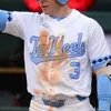Heels#3 College Baseball Wears UNC North Carolina Tar Dylan Harris 4 Brandon Martorano 6 Enwiller 23 Tyler Baum 2019 CWS Baseball White Blue