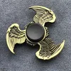 Spinning Top Fidget Finger Spinner Antique Brass Color Alloy Metal Hand Stress Relief Decompression Toy For Kids Adults Funny Gifts 221129