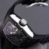 Zegarki Zegarek na rękę Projektant luksusowych męskich zegarków mechanicznych Richa Milles Zegarek na rękę Business Leisure Rm055 Automatyczny Mechaniczny Czarny Węgiel