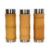 Vattenflaskor unisex vakuumflaskor hem och kontor bambu kaffekoppar rostfritt stål keramik cup bärbar ankomst 23 9jfh1 drop d dhmhb