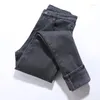 Женские джинсы 2022 зимняя женщина бархатные теплые карандашные брюки дамы плюс размер сгущенные джинсовые брюки Женщины