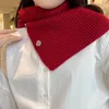 스카프 패션 양모 니트 바람 방풍 따뜻한 스카프 겨울 두꺼운 탄력