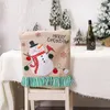 Chair Covers Christmas Stretch Cover Banquet Party Seat Table Back Dinners Home Decor Ornaments Xmas Gifts