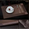 Runner da tavolo Tovaglietta Fashion Tappetino da pranzo in PVC Cuscinetti per ciotole Sottobicchieri Panno impermeabile Antiscivolo