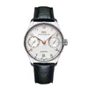 LW Mechanical Portugal Waterproof Luxury Designer Swiss Watches Real Belt Men's Automatic Men 7 Famous Mechanics Wristwatch WZ4K