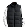 Gilet da uomo Gilet Giacca Autunno Inverno Abbigliamento Imbottito in cotone senza maniche Abbigliamento moda Cappotto in tinta unita di marca 221130