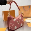 Сумки сумки классическая роскошная бренда розовая кожа большая мощность мода мода сплошной цветовой кошелек