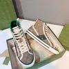 10A Tbtgol Men's Off the Grid High Top Top Top Top Shoeer Shoes Green Red Web Stripe Canvas Runner Sneakers Women Rubb