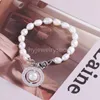 Luxury Fashion VV West Jewelry Saturno Pulsera de perlas de agua dulce 18K Gold 925 Sterling Silver Women Dise￱ador Dise￱o Lady Pulsera Premium Girl Gift