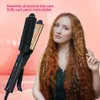 Ceramic Hair Curler Corrugated Curling Iron Electric Hair Crimper Wave Corn Irons Curling Wand Styling Tools Corrugation Curler